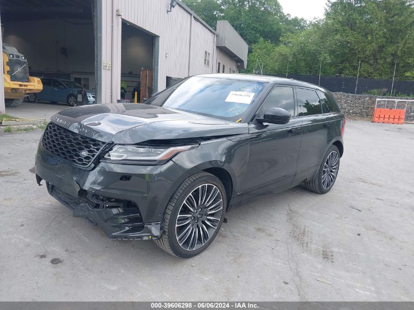 2021 Land Rover Range Rover Velar P250 R-Dynamic S VIN: SALYT2EX8MA319828 Lot: 39606298