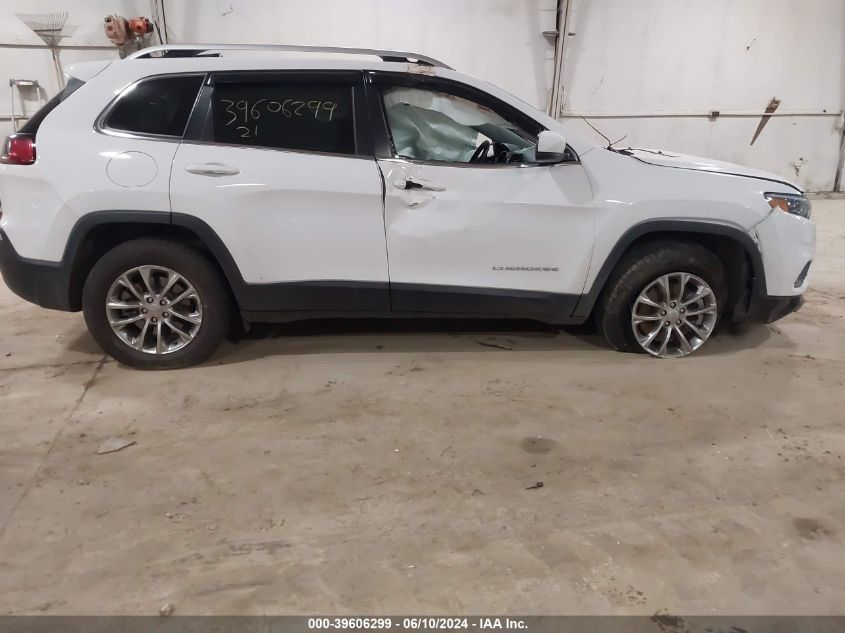 2021 Jeep Cherokee Latitude Lux 4X4 VIN: 1C4PJMMX7MD189013 Lot: 39606299