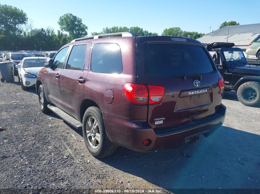 2009 Toyota Sequoia Sr5 4.7L V8 VIN: 5TDBT64A29S000338 Lot: 39606310