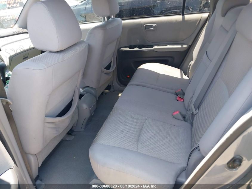 2004 Toyota Highlander V6 VIN: JTEDP21A340037206 Lot: 39606320