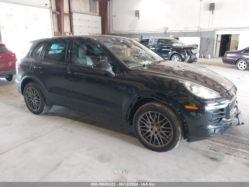 2018 Porsche Cayenne Platinum Edition VIN: WP1AA2A2XJKA02534 Lot: 39606322