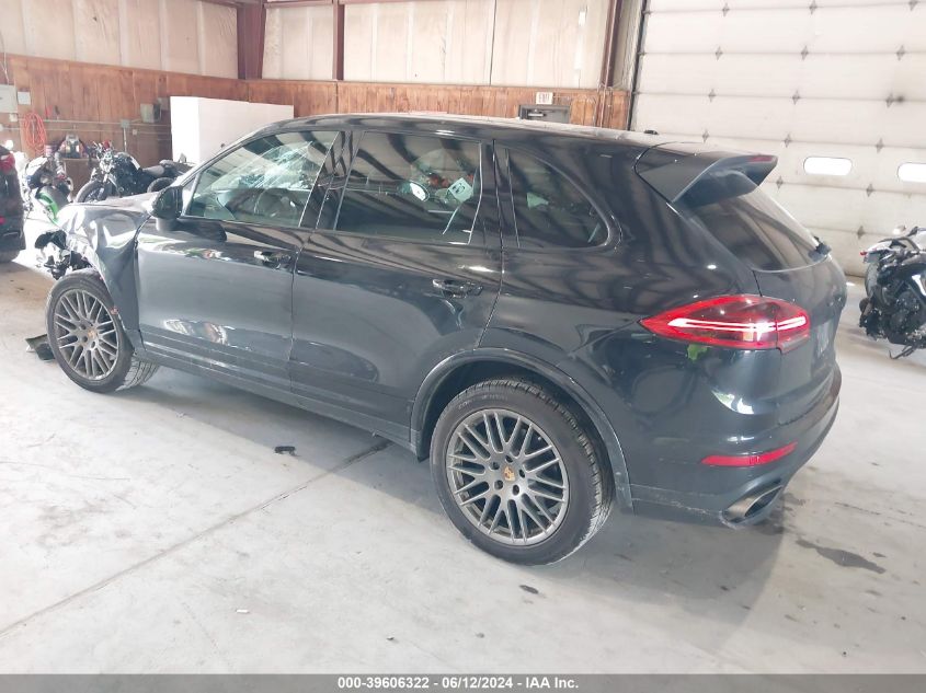 2018 Porsche Cayenne Platinum Edition VIN: WP1AA2A2XJKA02534 Lot: 39606322