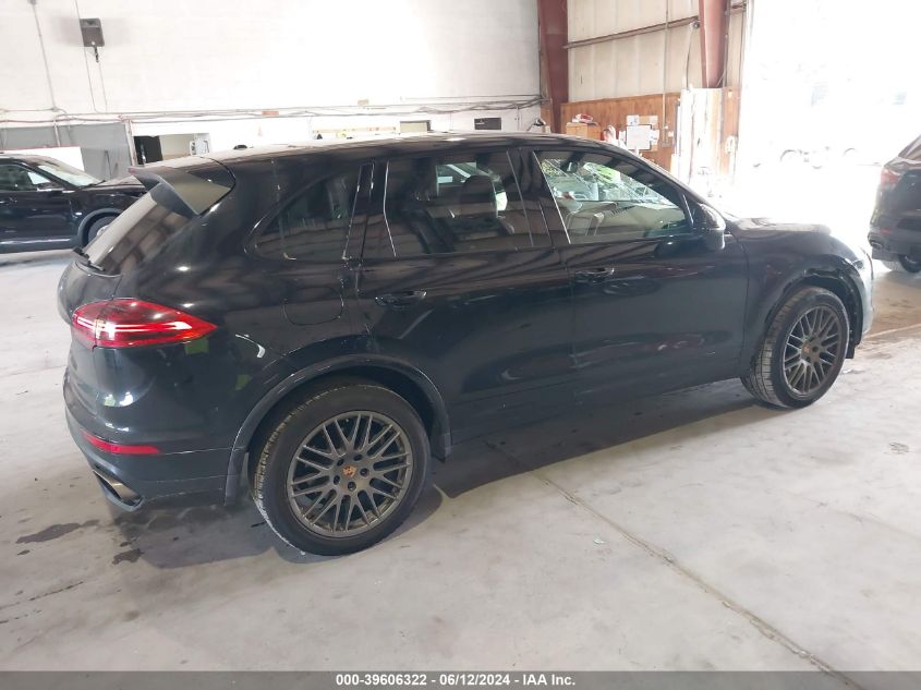 2018 Porsche Cayenne Platinum Edition VIN: WP1AA2A2XJKA02534 Lot: 39606322