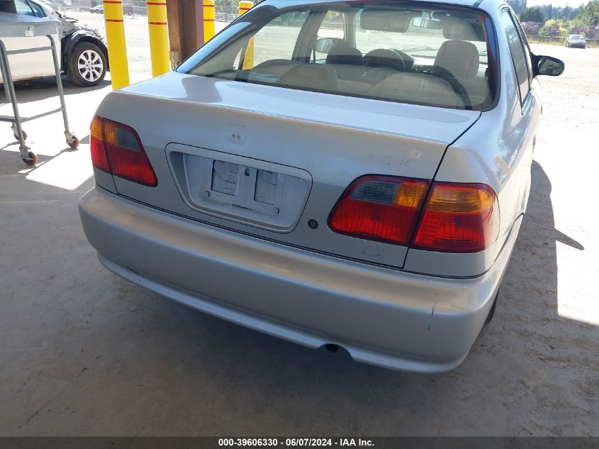 1999 Honda Civic Lx VIN: 1HGEJ6672XL035305 Lot: 39606330