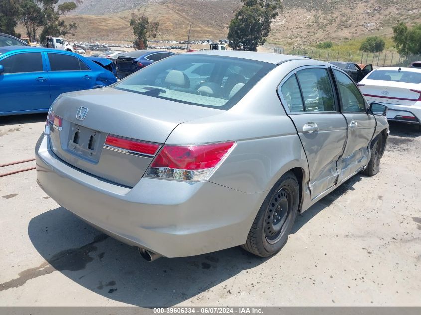 2011 Honda Accord 2.4 Lx VIN: 1HGCP2F33BA021154 Lot: 39606334