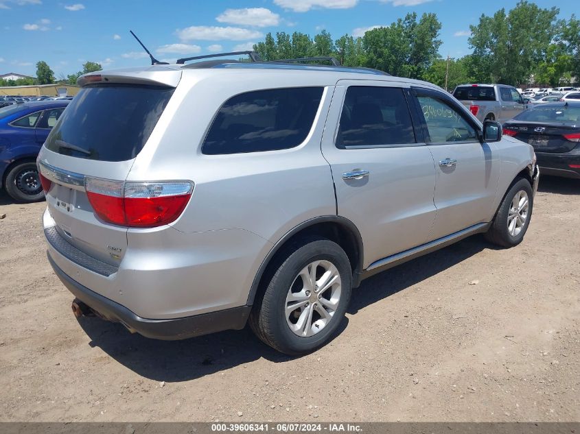 2012 Dodge Durango Crew VIN: 1C4RDJDG4CC130455 Lot: 39606341