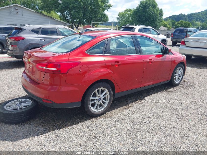 2018 Ford Focus Se VIN: 1FADP3F28JL286242 Lot: 39606347