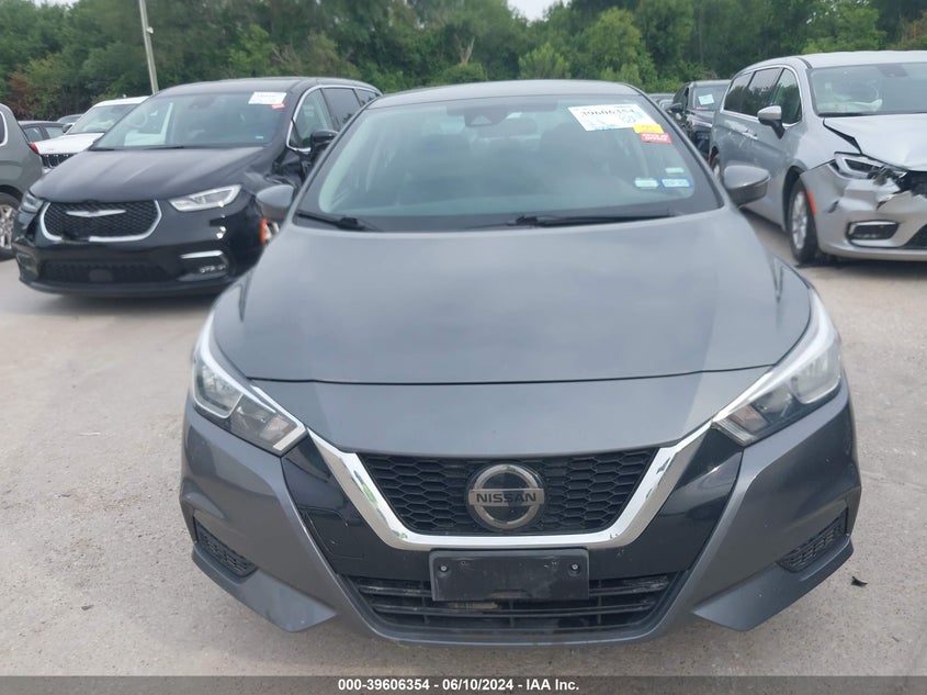 2021 Nissan Versa Sv Xtronic Cvt VIN: 3N1CN8EV4ML872386 Lot: 39606354