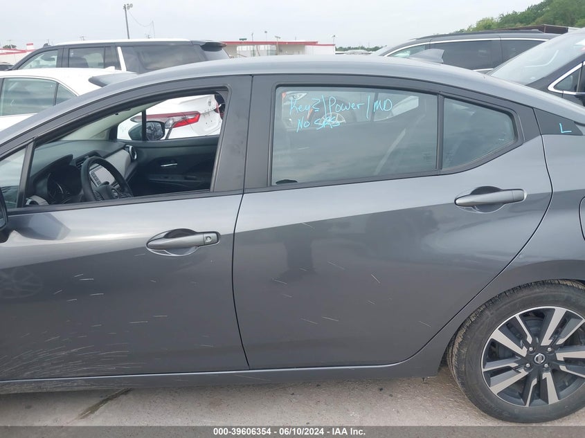 2021 Nissan Versa Sv Xtronic Cvt VIN: 3N1CN8EV4ML872386 Lot: 39606354