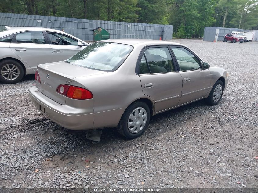 2T1BR12E11C427658 | 2001 TOYOTA COROLLA