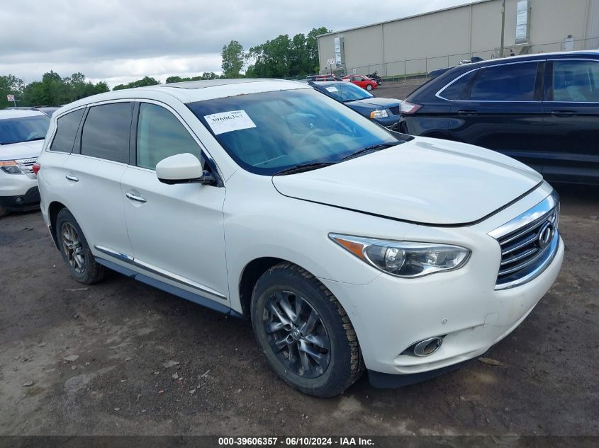 2013 Infiniti Jx35 VIN: 5N1AL0MM4DC314310 Lot: 39606357