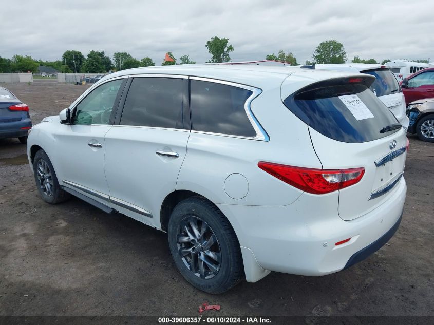 2013 Infiniti Jx35 VIN: 5N1AL0MM4DC314310 Lot: 39606357