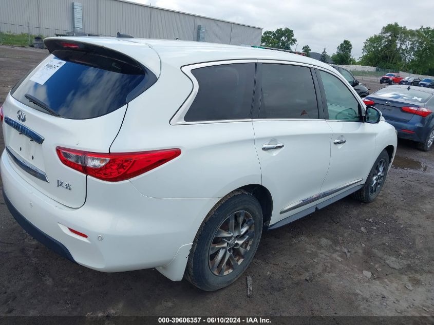 2013 Infiniti Jx35 VIN: 5N1AL0MM4DC314310 Lot: 39606357