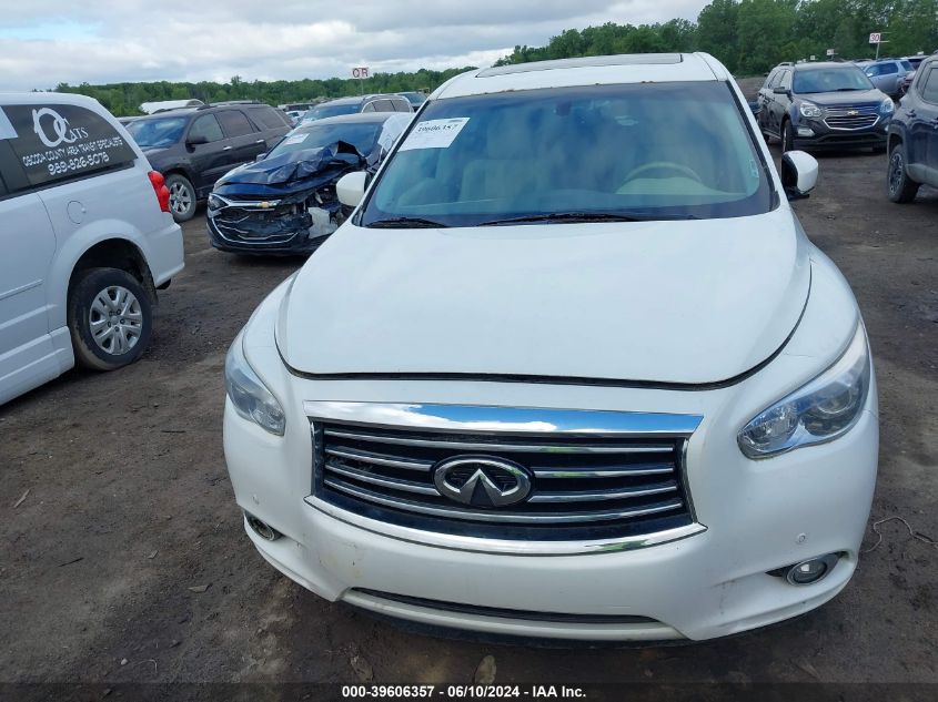 2013 Infiniti Jx35 VIN: 5N1AL0MM4DC314310 Lot: 39606357