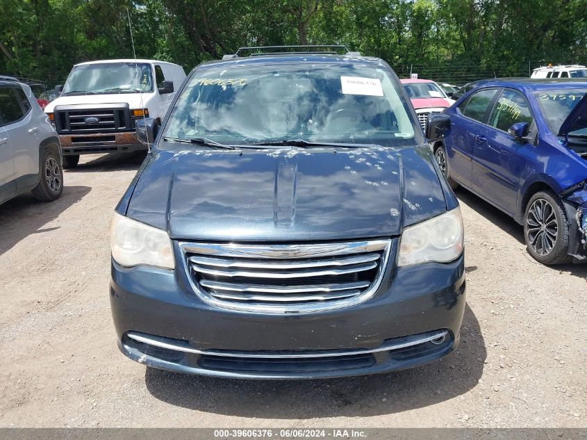 2013 Chrysler Town & Country Touring VIN: 2C4RC1BG5DR605786 Lot: 39606376