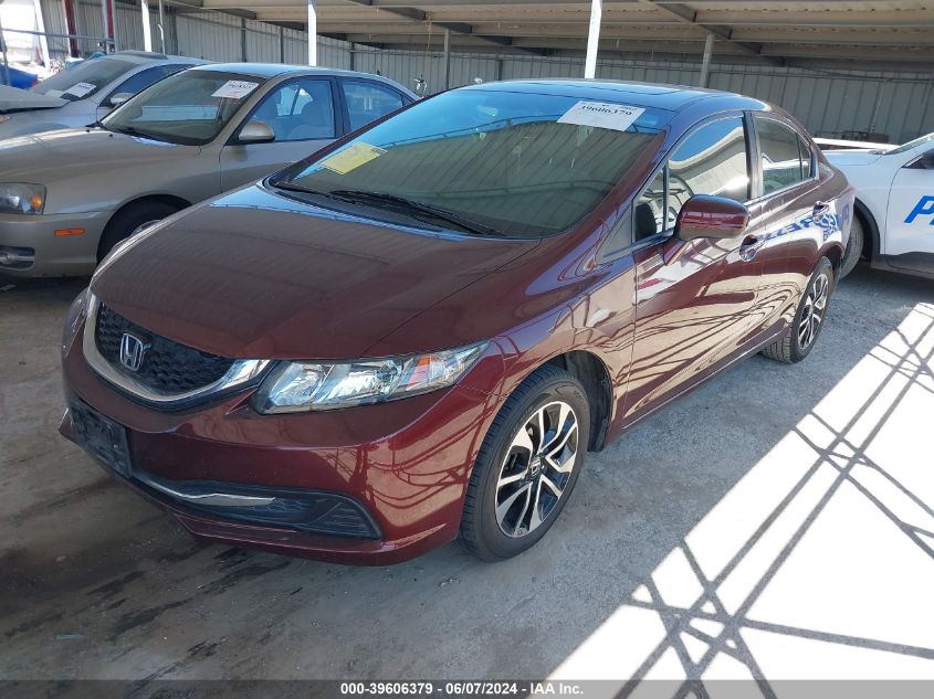 19XFB2F86EE060019 2014 Honda Civic Ex