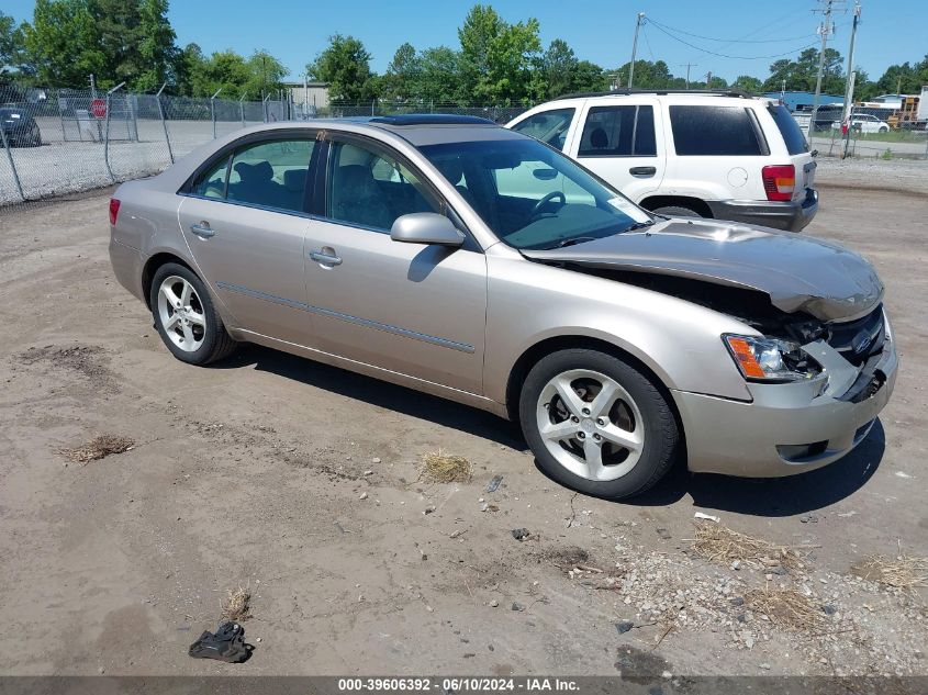 2008 Hyundai Sonata Limited V6/Se V6 VIN: 5NPEU46F28H402453 Lot: 39606392