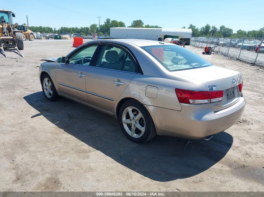 2008 Hyundai Sonata Limited V6/Se V6 VIN: 5NPEU46F28H402453 Lot: 39606392