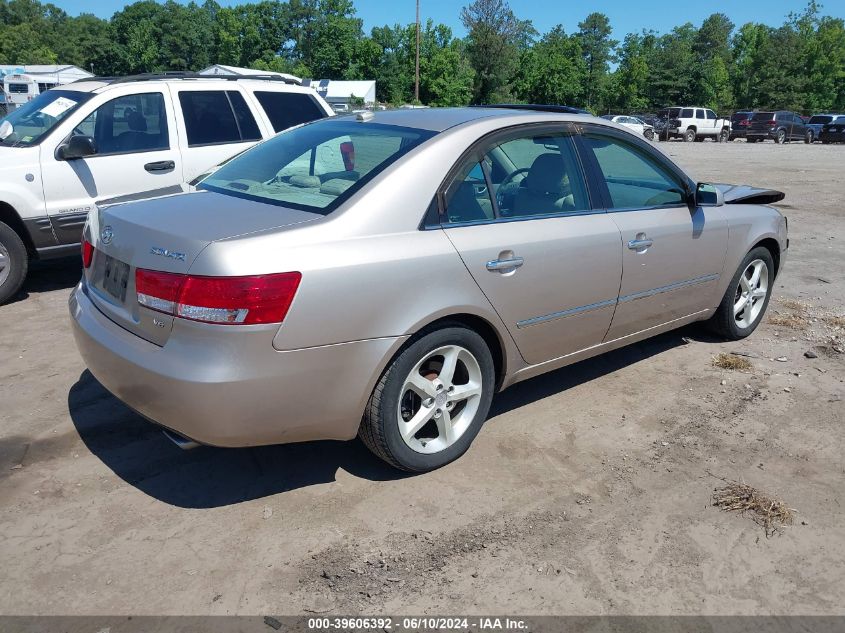 2008 Hyundai Sonata Limited V6/Se V6 VIN: 5NPEU46F28H402453 Lot: 39606392