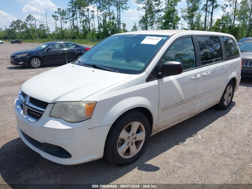 2013 Dodge Grand Caravan Se VIN: 2C4RDGBG1DR731451 Lot: 39606404