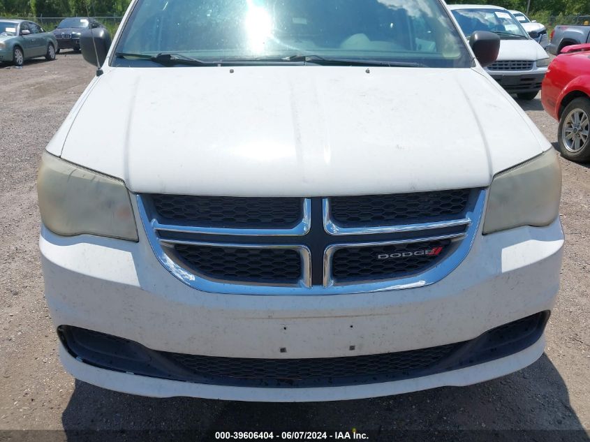 2013 Dodge Grand Caravan Se VIN: 2C4RDGBG1DR731451 Lot: 39606404