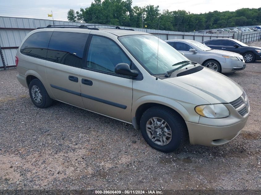 2006 Dodge Grand Caravan Se VIN: 1D4GP24RX6B540454 Lot: 39606409