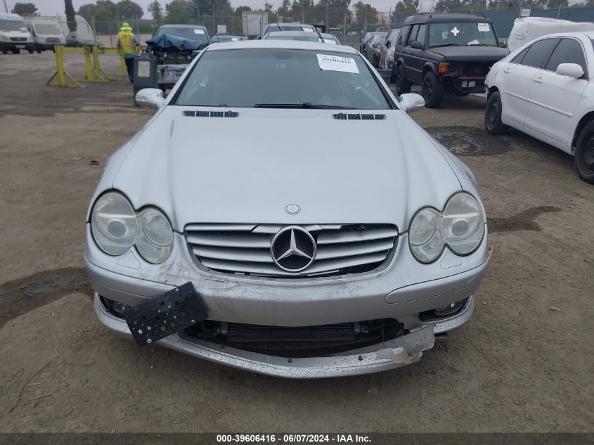 2003 Mercedes-Benz Sl 55 Amg VIN: WDBSK74F43F029558 Lot: 39606416