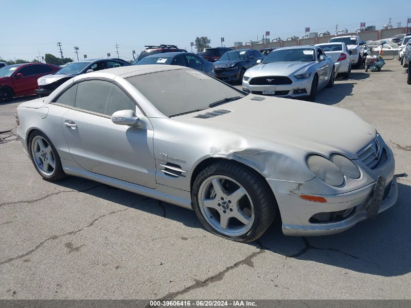 2003 Mercedes-Benz Sl 55 Amg VIN: WDBSK74F43F029558 Lot: 39606416