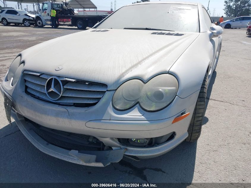 2003 Mercedes-Benz Sl 55 Amg VIN: WDBSK74F43F029558 Lot: 39606416