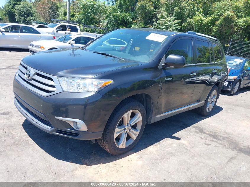 2013 Toyota Highlander Limited V6 VIN: 5TDDK3EH7DS242721 Lot: 39606420