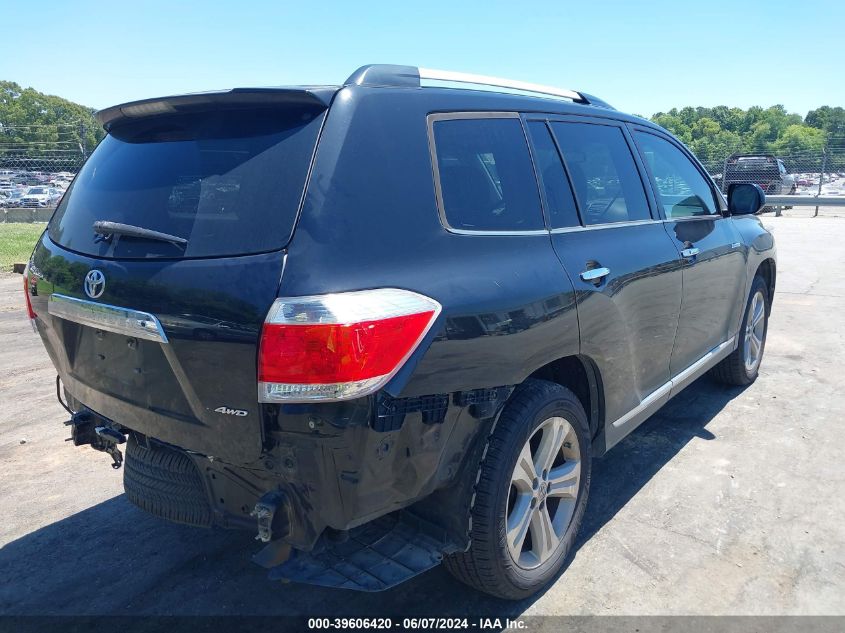 2013 Toyota Highlander Limited V6 VIN: 5TDDK3EH7DS242721 Lot: 39606420