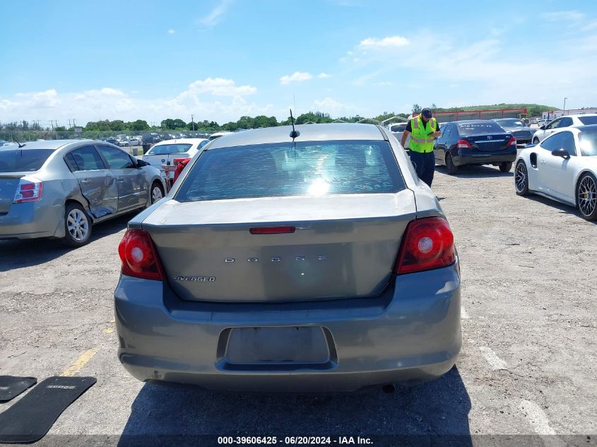 2012 Dodge Avenger Se VIN: 1C3CDZABXCN324090 Lot: 39606425