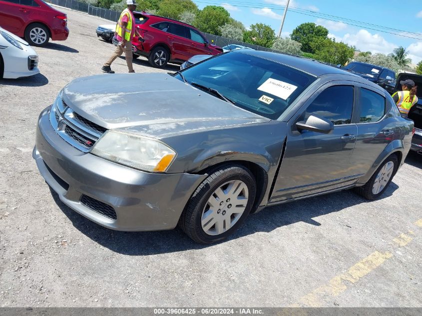 2012 Dodge Avenger Se VIN: 1C3CDZABXCN324090 Lot: 39606425