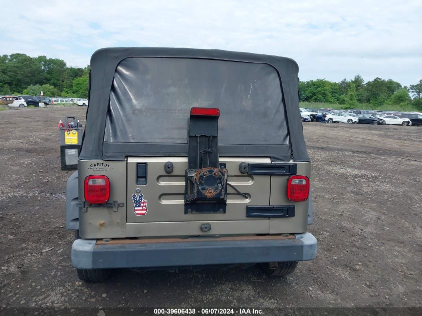 2004 Jeep Wrangler Se VIN: 1J4FA29164P787123 Lot: 39606438