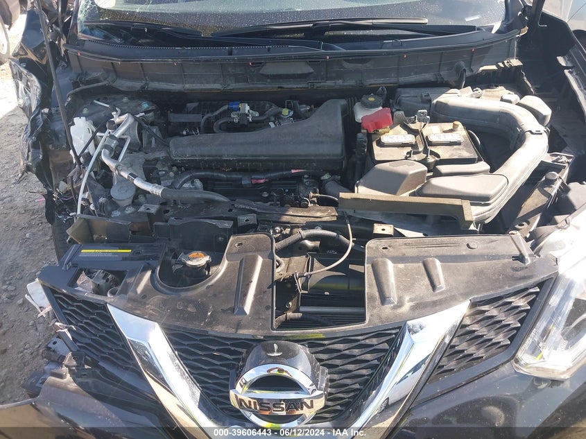 2016 Nissan Rogue Sv VIN: 5N1AT2MV9GC856978 Lot: 39606443