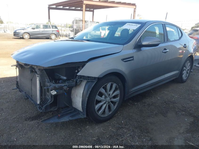 2015 Kia Optima Ex VIN: 5XXGN4A72FG468757 Lot: 39606456