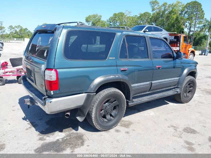 1997 Toyota 4Runner Sr5 V6 Limited VIN: JT3GN87R6V0041506 Lot: 39606460