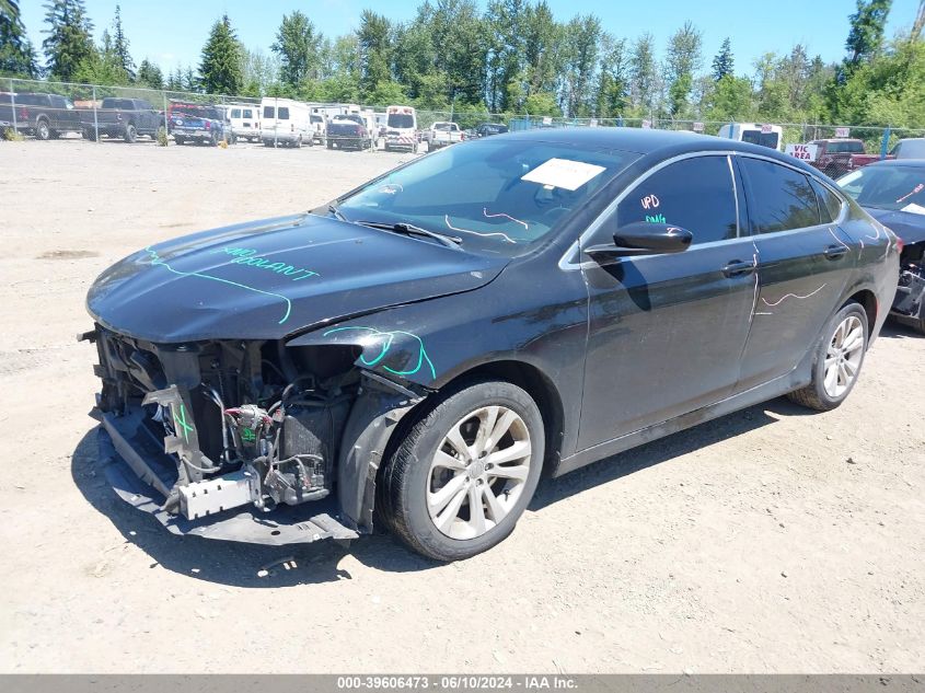 2016 Chrysler 200 Limited VIN: 1C3CCCAB8GN101312 Lot: 39606473