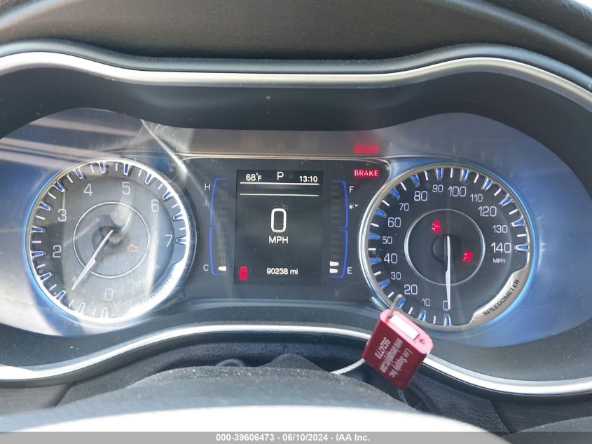 2016 Chrysler 200 Limited VIN: 1C3CCCAB8GN101312 Lot: 39606473