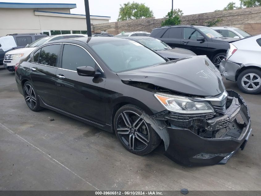 1HGCR2F19HA242971 2017 HONDA ACCORD - Image 1