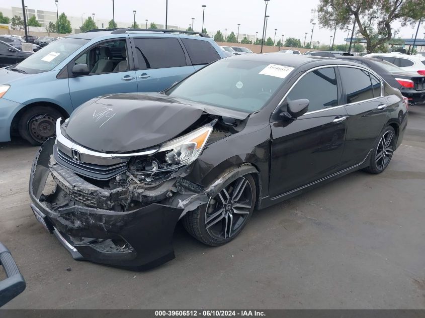 1HGCR2F19HA242971 2017 HONDA ACCORD - Image 2