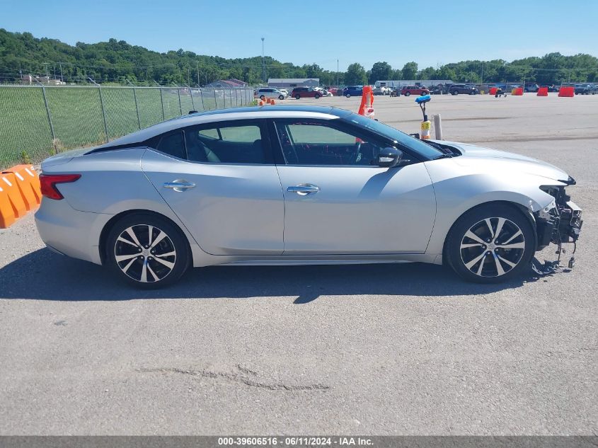 2017 Nissan Maxima 3.5 Sl VIN: 1N4AA6AP1HC450501 Lot: 39606516