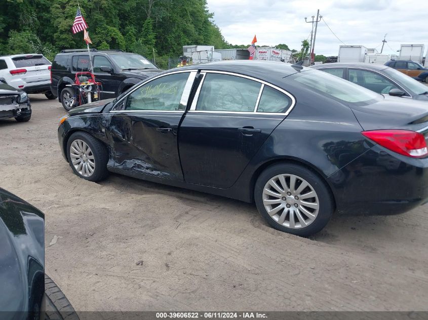 2011 Buick Regal Cxl Russelsheim VIN: W04GR5ECXB1072125 Lot: 39606522