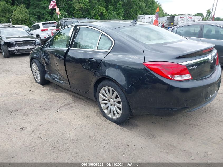 2011 Buick Regal Cxl Russelsheim VIN: W04GR5ECXB1072125 Lot: 39606522