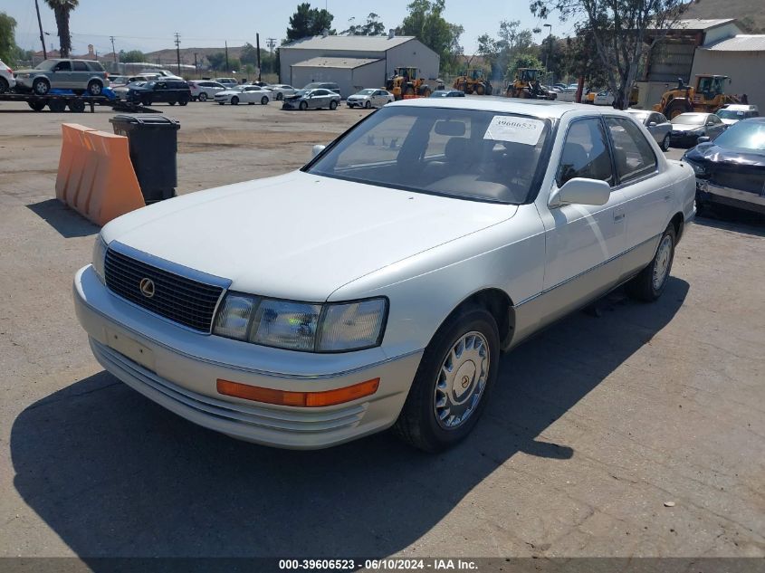 1991 Lexus Ls 400 VIN: JT8UF11E9M0052215 Lot: 39606523