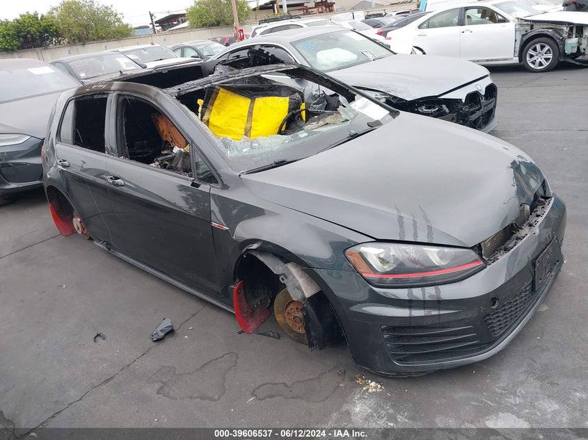 2015 VOLKSWAGEN GOLF GTI 2.0T AUTOBAHN 4-DOOR - 3VW5T7AU7FM005965