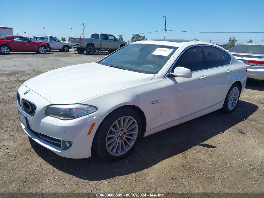 2012 BMW 535I VIN: WBAFR7C5XCC816133 Lot: 39606539