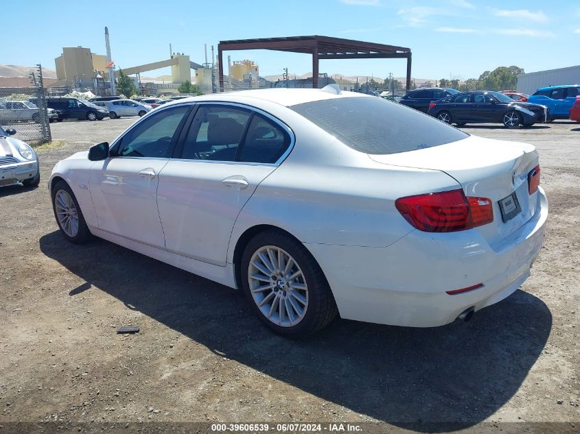 2012 BMW 535I VIN: WBAFR7C5XCC816133 Lot: 39606539