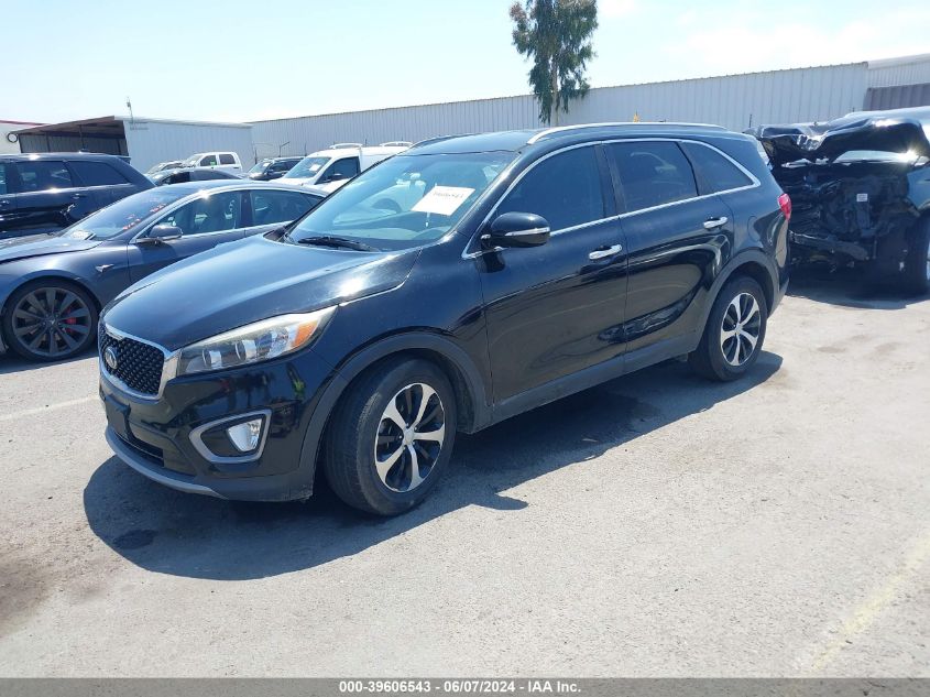 2016 Kia Sorento 2.0T Ex VIN: 5XYPH4A17GG121036 Lot: 39606543