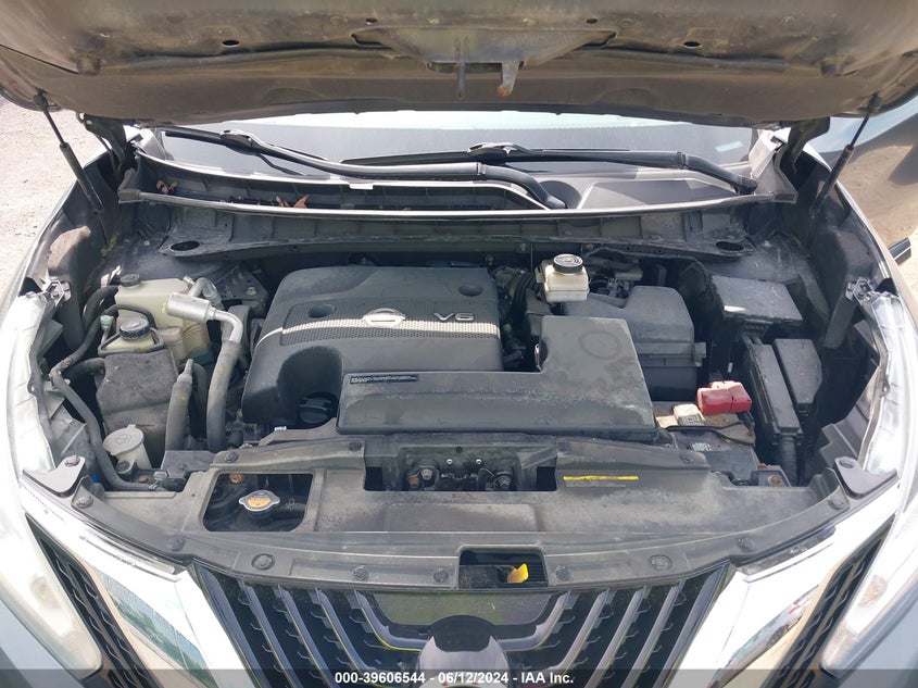 2016 Nissan Murano S VIN: 5N1AZ2MH7GN167986 Lot: 39606544